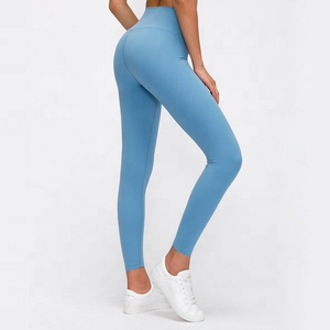 High Quality 2026 Fashion Mid Waist Yoga <b>Leggings</b> for <b>Women</b> Adults Breathable Anti-Bacterial Seamless Customizable Reasonable - Product Image 3