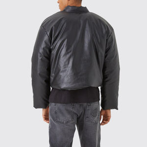 Nouvelle veste bomber/doudoune en tricot imperméable et respirante pour homme, taille plus, style hiver - Product Image 4