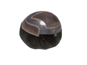 Taz cheveux hommes indien Remy cheveux toupet perruque crépus droite vague profonde vague eau vague Styles fabriqués au Bangladesh - Product Image 2