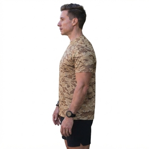 T-shirt de pêche personnalisé UPF 50+ imprimé grande taille, séchage rapide, manches courtes, protection UV, respirant, haute performance, homme femme, OEM ODM - Product Image 2