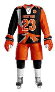 Maillots de hockey sur glace personnalisés pour équipes, vêtements de hockey professionnels, uniformes de sports d'hiver en gros, maillots de hockey sublimés, tenues d'entraînement - Product Image 5