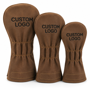 Custom Logo Elastic Comfortable Sublimation Print Waterproof Driver <b>Golf</b> Head Covers Strap Closure Polyester <b>Golf</b> Head Covers - Product Image 1