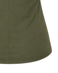 Customized Olive Green Women <b>Cross</b> Back Yoga Tank <b>Top</b> Breathable Sleeveless Gym Fitness Workout Activewear Sports Vest Shirt - Product Image 6