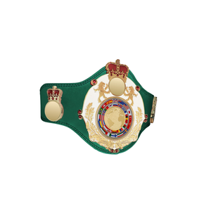 Ceinture de championnat en cuir vert personnalisée avec centre de table en forme de globe et design couronné – Ceintures de sport de qualité supérieure - Product Image 6