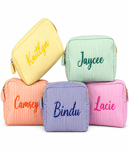 Wholesale Custom Logo Cotton Canvas <b>Tote</b> <b>Bag</b> Embroidered Large Capacity Multi <b>Pocket</b> Outdoor Travel Messenger Shoulder Handbag - Product Image 3