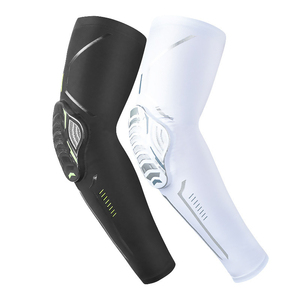 Manchons de cyclisme noirs respirants, protection solaire, protège-coudes, équipement sportif - Product Image 3