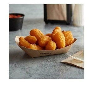 Bandejas de Papel Ecológicas para Alimentos, en Diferentes Formas, para Comida Moderna y Servicio de Comida para Llevar, 6x10 Pulgadas, para Restaurantes y Hoteles - Product Image 1