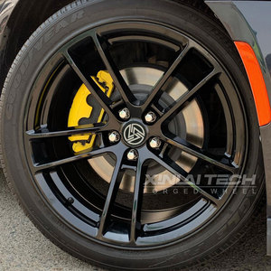 Rines Forjados XL Personalizados de 17-22 Pulgadas, Cóncavos Profundos, Negros, 5x100 5x112 5x120 5x114.3 para <span class=keywords><strong>BMW</strong></span> M3 E36 E46 E24 X3 G01 M5 E39 G31 G30 - Product Image 2