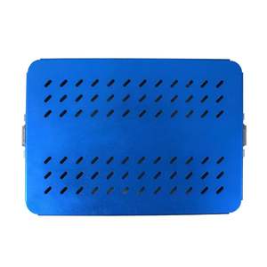 Surgery Silicone Disinfection <b>Box</b> Tools Aluminum Sterilization <b>Box</b> <b>Large</b> Size Dual Locking System Pentax Sterilized <b>box</b> CE - Product Image 3