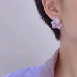 Women's S925 <b>Silver</b> Spoon <b>Earrings</b> High Heels Freshwater 7-11mm Round Strong Light Fine Flaws <b>Pearl</b> Crystal <b>Earrings</b> Wholesale - Product Image 3