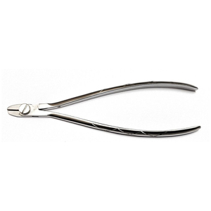 Coupe-bandes matricielles dentaires réutilisables en acier inoxydable, instrument chirurgical manuel, poignée ergonomique, certifié CE Classe I, 3 mors, garantie 2 ans - Product Image 1