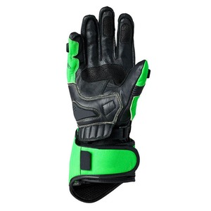 Guantes Largos de Motocicleta, Completos, de Cuero, con Protección Rígida en los Nudillos - Product Image 3