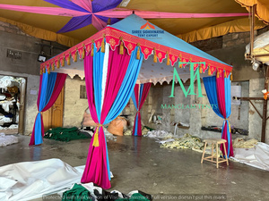 Carpa de Tela de Algodón de Doble Capa para Tres Estaciones con Tamaño de Carpa de 14x28 pies, Dormitorio de 14x14 pies, Baño de 7x14 pies y Área de Estar/Recibidor - Product Image 5