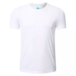Camiseta Deportiva para Hombre, Personalizada, Antiarrugas, Transpirable, de Sarga, 100% Poliéster, Diseño ODM - Product Image 1