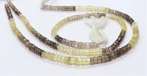 ลูกปัดควอตซ์รมควันและเลมอนธรรมชาติทรงเหลี่ยมขนาด 5 มม. ลูกปัดควอตซ์รมควัน 5 มม. ลูกปัดควอตซ์เลมอน 13 นิ้ว สำหรับทำเครื่องประดับ - Product Image 6