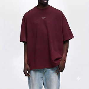 เสื้อยืดถักสไตล์วินเทจสำหรับผู้ชาย ทรงหลวม คอกลม สองสี แขนสั้น ลายการ์ตูน สำหรับฤดูร้อน ยังไม่มีรีวิว - Product Image 1