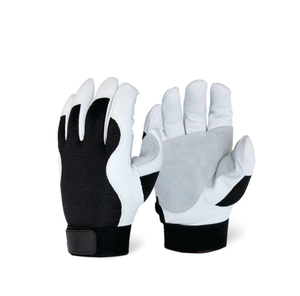 High Quality Wholesale Professional Custom Mechanic Tactical <b>Gloves</b> Breathable <b>Moisture</b>-Wicking Polyester Safety Personal - Product Image 6