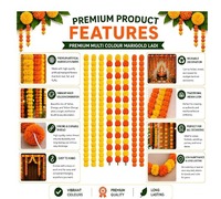 Karangan Bunga Buatan Tangan India Harga Grosir Untuk Dekorasi Pernikahan, Acara, Kantor, Rumah, Natal, dan Pindah Rumah