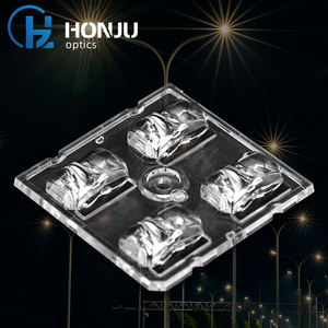 HONJU 157x65度街路灯レンズ5050モジュールレンズ用屋外プラスチックLED光学ライトレンズ - Product Image 6