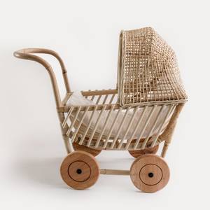 Poupée légère se promener buggy landau poussette rotin poussette compacte landau pour poupées en gros du Vietnam - Product Image 3