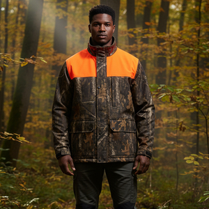 Heavyweight Thermal Hunting <b>Jacket</b> Waterproof <b>Camo</b> Winter Coat Silent Fleece Hunting Apparel For <b>Men</b> Factory Wholesale - Product Image 5