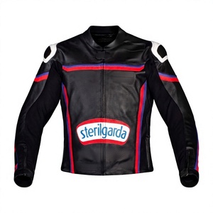 เสื้อแจ็คเก็ตหนังสำหรับขี่มอเตอร์ไซค์ Jorge Martin MotoCP ตัดเย็บตามสั่ง พร้อมแผ่นยืดหยุ่น กระชับสบาย ป้องกันแรงกระแทก มาตรฐาน CE - Product Image 1