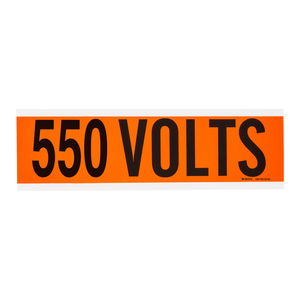 ฉลากสายไฟ Brady 550V แบบติดเองได้ ทนทาน สำหรับการระบุตำแหน่งสายไฟฟ้า - Product Image 3