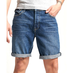 Best Selling With Reasonable Price Comfortable Soft Touch Material Men Straight Denim Shorts OEM Service - Product Image 1