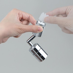[CHICSS] HappyDarling Watertap Pro Robinet Manuel en Acier Inoxydable ABS Rotatif à 720° avec Filtre à Eau à 3 Étapes de Filtration Capacité 1200L pour - Product Image 6