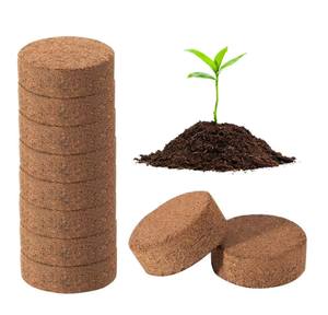Pellets de fibra de coco, pellets de coco coir, pellets de turba de coco, pellets de coir, sustrato de coco, sustrato comprimido / Sra. Alina - Product Image 1