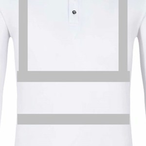 เสื้อกั๊กนิรภัยผู้ชายผ้าสักหลาด100% ผ้าฝ้ายระบายอากาศน้ำหนักเบา, สินค้าขายดี20471 ISO Class 2 High Street - Product Image 2