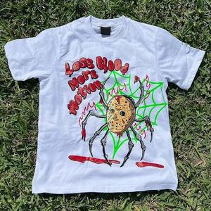 Camiseta Corta Transpirable de Alta Calidad para Hombre, Tejido Frontal 100% Algodón, Cuello Redondo Ecológico, Estampada, Antiarrugas - Product Image 3