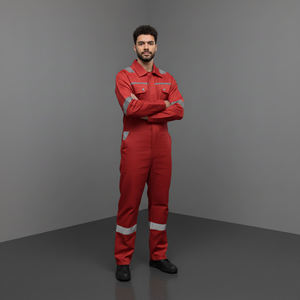 Custom Industrial Safety Coverall Uniform High Visibility Reflective Workwear PPE <b>Overall</b> for <b>Construction</b> Workers - Product Image 1
