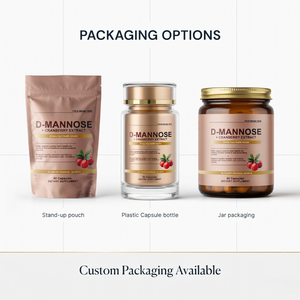 Complément alimentaire en capsules d'extrait de canneberge et de D-mannose en marque privée - Product Image 4
