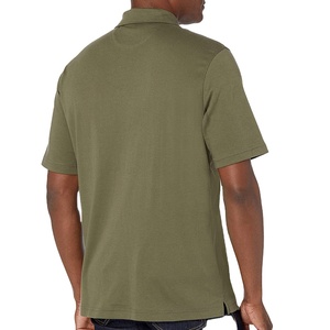 Polo pour Homme Grande Taille Tendance Style Décontracté Confortable Tissu Tricoté Uni Motif Imprimé Élégant 2027 - Product Image 3