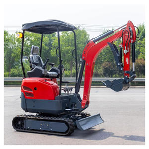 Mini-excavatrice à prix avantageux, petite machine de terrassement avec moteur diesel pour la construction, l'agriculture et l'aménagement paysager - Product Image 2