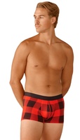 Vente en gros Nouveau caleçon sans couture pour hommes en maille sans mouche Pochette séparée pour pénis respirant Confort Micro Modal Boxer Sous-vêtements
