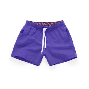 Shorts de plage et de surf pour hommes, tendance, de haute qualité et à prix abordable, avec logo frontal, en polyester/coton, taille élastique et séchage rapide - Product Image 3