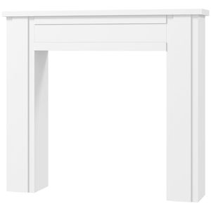 Cheminée électrique blanche autoportante moderne - Product Image 5