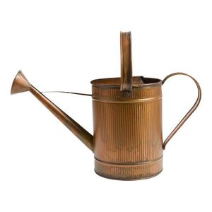 Arrosoir en métal durable pour plantes d'extérieur, corps en acier résistant à la rouille, bec long pour un débit stable, poignée confortable - Product Image 4