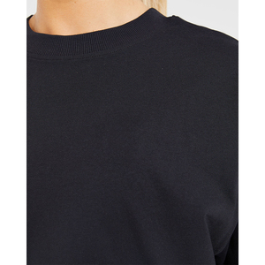 Breathable Quick Dry <b>Polyester</b>/Cotton Women's Short Sleeve T-Shirts Comfortable Summer Fitness Best Selling Women T Shirts - Product Image 5