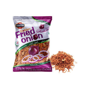 Cebollas Fritas Frescas y Crujientes, Color Dorado, para Sobreponer en Platos, Cebollas Rojas y Amarillas Fritas, Bajas en Carbohidratos, Bocadillo Crujiente, Adorno para Ensaladas - Product Image 4