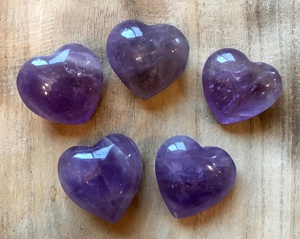Venta al por Mayor de Bolas y Globos de Cuarzo Pulido de Amatista Natural con Temática de Amor, Gemas Curativas de Cristal en Forma de Corazón para Decoración y Regalo - Product Image 3