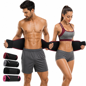 Wholesale Neoprene Waist Trimmer Belt for Men & Women Adjustable Sweat <b>Band</b> Fitness Support Belt <b>Workout</b> Waist Wrap Body Shaper - Product Image 4