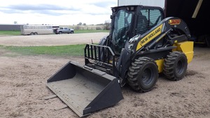 Cargadora de Ruedas Diesel New Holland L328, Minicargadora con Pluma Súper Extendible, Equipo de Construcción - Product Image 4