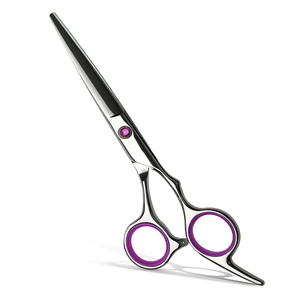 Ciseaux de coiffure professionnels A and S Network, acier inoxydable, lame tranchante, manche long, non pliable, pour droitiers, usage en salon - Product Image 4