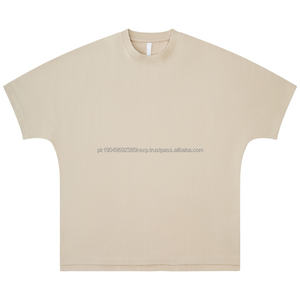 Camisetas de Alta Calidad en Color Sólido, Personalizadas con Bordado o Impresión, Camisetas Casuales Extra Grandes para Hombre - Product Image 6