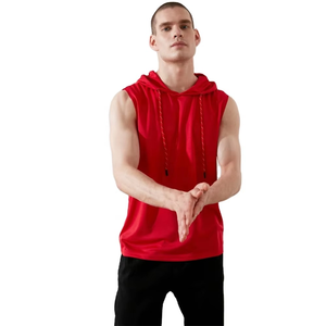 High Performance Gym <b>Workouts</b> Outdoor Training Running Sports Compression Tank Top <b>Hoodie</b> - Product Image 1