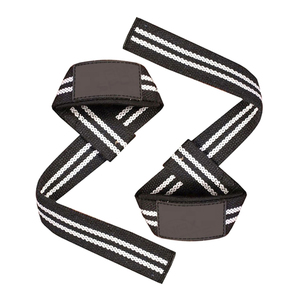 CLOVIX SPORTS Premium Cotton Lifting Straps Anti-Slip Wrist Wrap Support for <b>Gym</b> Bodybuilding Cross Training Strength Exercise - Product Image 5