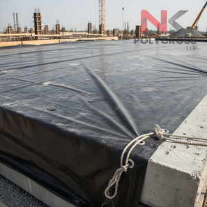 Bâche de protection tout temps pour travaux civils, bâche extra épaisse imperméable et stabilisée aux UV pour travaux routiers en Inde - Product Image 5